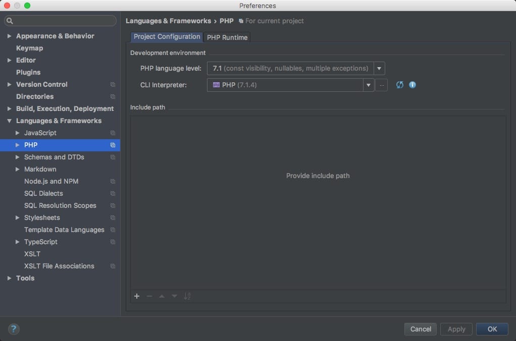 MAC配置php环境
