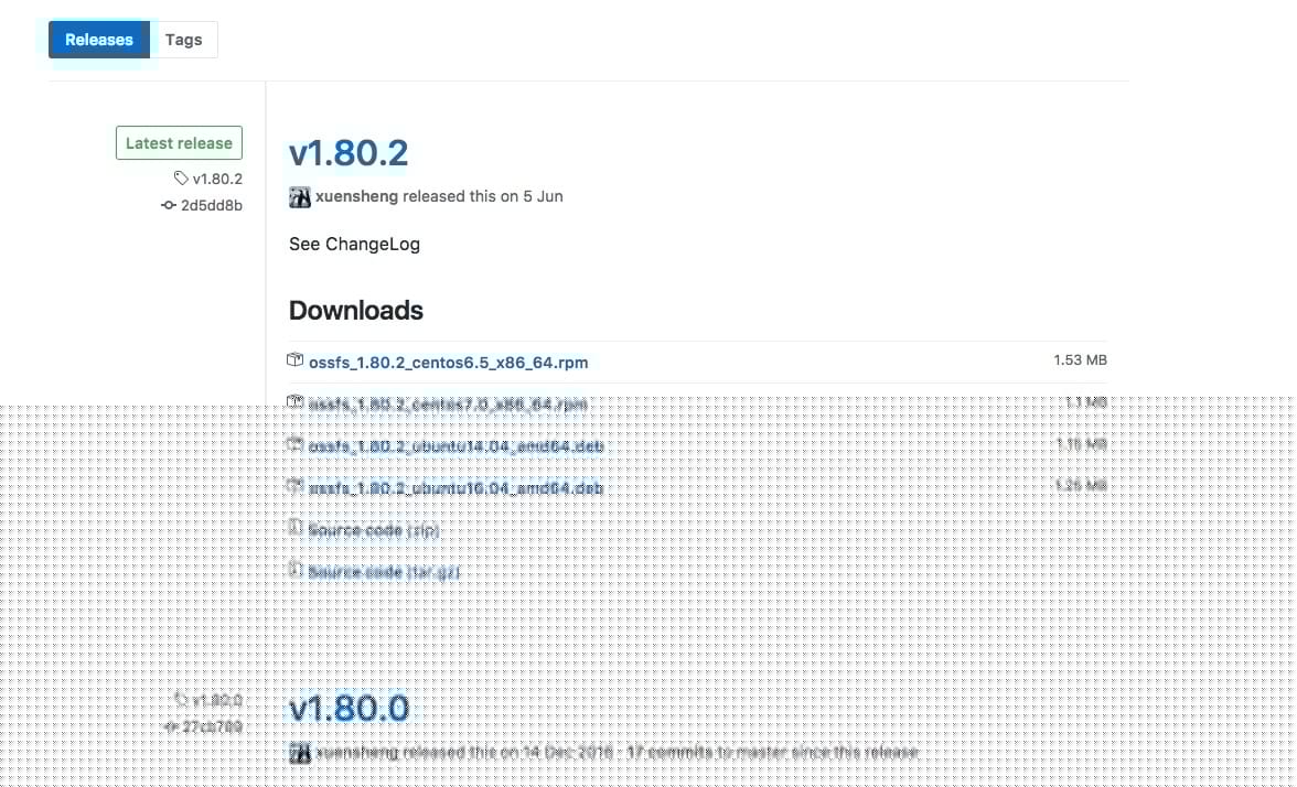Linux上挂载阿里云OSS