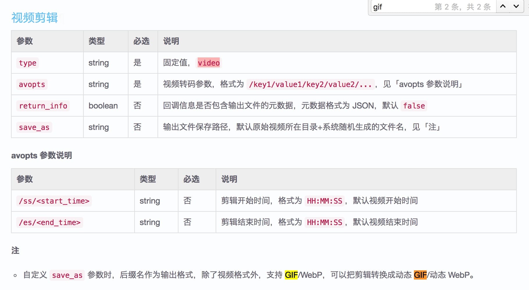 又拍云视频转换成gif