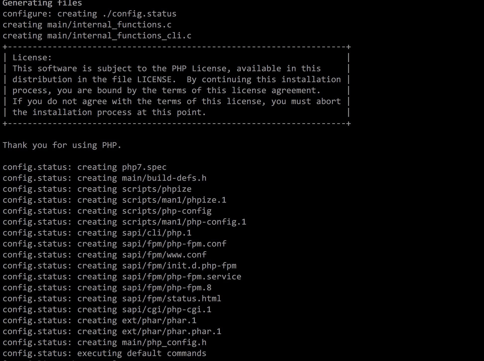 编译安装PHP7