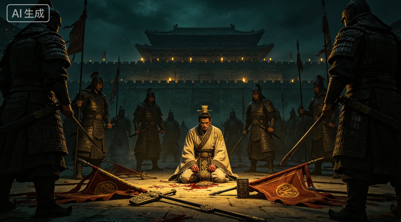 Xiao He chases Han Xin under the moonlight
