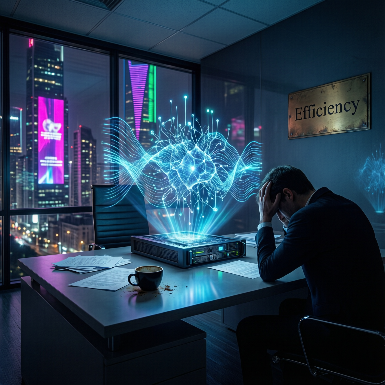 月薪两万，养不起一个AI：成本困局与技术破局