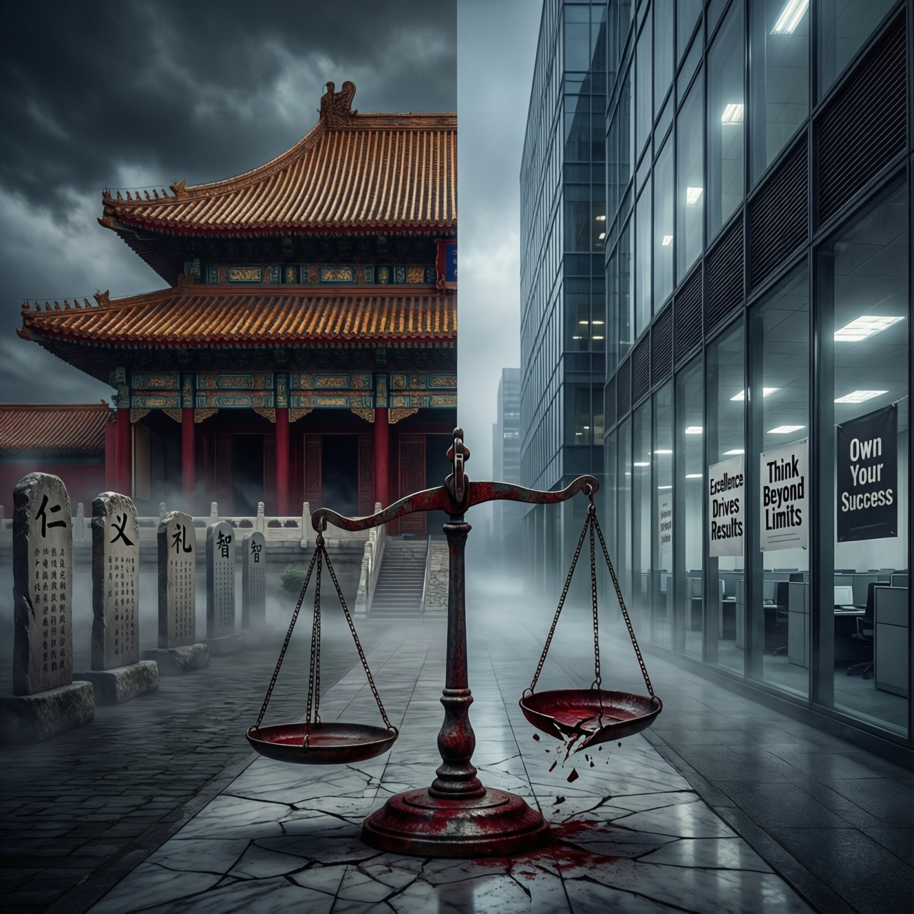 从皇权伦理到企业价值观:不可量化的规训,都是权力的遮羞布
